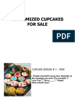 Customized Cupcakes For Sale