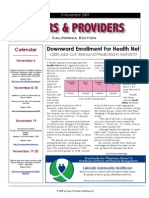 Downward Enrollment For Health Net: Calendar