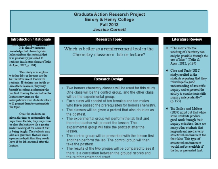 Lab vs. Lecture in Chemistry Education | PDF