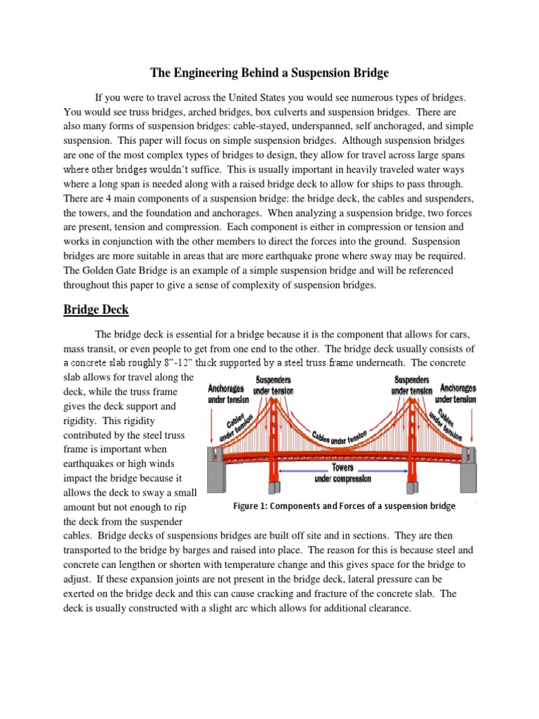 Paper 4 Suspension Bridge Deep Foundation Foundation (Engineering)