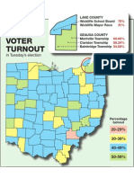 NewVoter Turnout Map