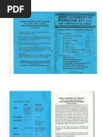 Porsche 911alignment