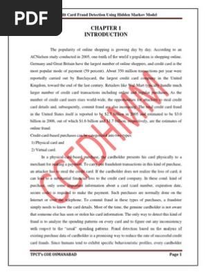 credit card fraud detection 