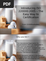 Download Introducing ISO 22000 - The Easy Way to Certification by Tony on Samui SN22139602 doc pdf