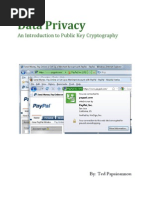 Data Privacy: An Introduction To Public Key Cryptography
