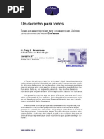 Un Derecho Para Todos