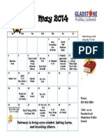 May 2014 Calendar