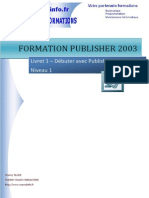 Livret 1 Publisher 2003