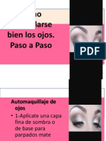 Como Maquillarese Bien Los Ojos Paso A Paso