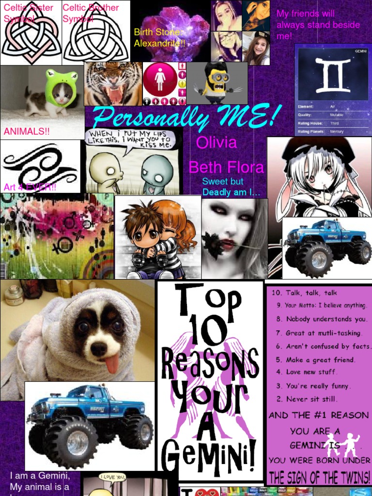 Personal Traits and Symbols | PDF