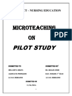 Pilot Study