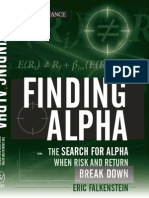 Finding Alpha The Search For Alpha When Risk and Return Break Down