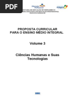 Nova Proposta Curricular Humanas - Final