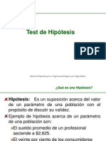 Test de Hipotesis