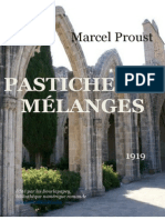Proust Pastiches Et Melanges