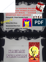 Moral - Kaedah Nyanyian Dan Lakonan