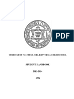 Student Handbook 2013-2014