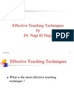 Effective Teaching Techniques