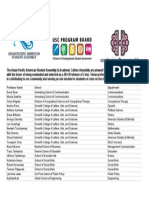 2014 Professors of Color - List of Names