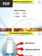Formulações de Defensivos