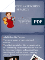 The Puppets as Teaching Strategy