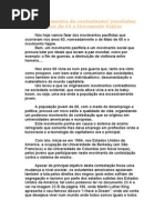 Movimentos de Contestação