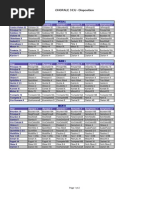 Chorale 3 EU - Disposition