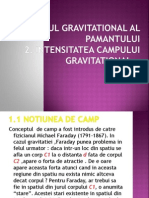 Campul Gravitational.intensitatea Campului