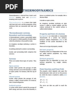 Thermodynamics: Thermodynamic Systems, Boundary and Surrounding Property and State of A System