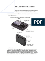 HD Mini Camera User Manual