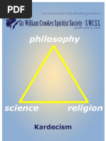 Spiritism Booklet - Sir William Crookes Spiritist Society
