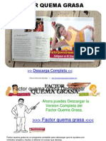 Descarga El Libro Factor Quema Grasa PDF Gratis 