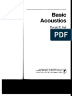Basic Acoustics Hall