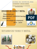 Envases vidrio propiedades