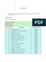 MSC Physics