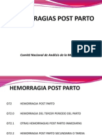 Hemorragias Post Parto OK
