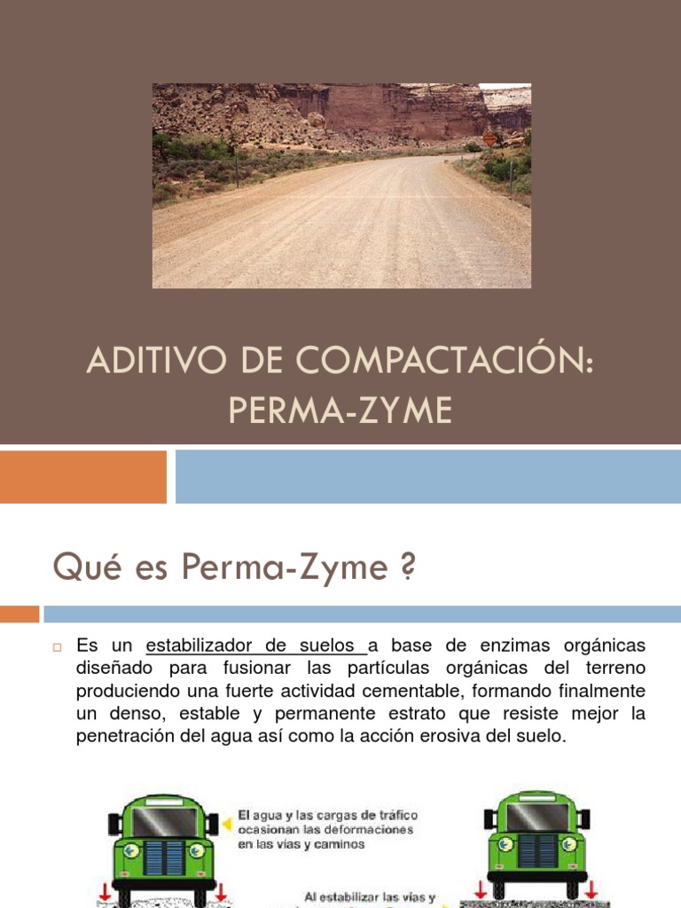 Organic Soil Stabilizer PermaZyme Uses, Benefits, and Application PDF