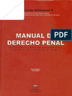Manual de Derecho Penal - Fernando Velazques