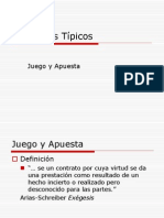 Juego y Apuesta Presentacion