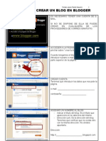Pasos para Crear Un Blog en Blogger