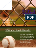 Edu 261 Baseball Lesson