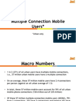 Multiple Mobile Connection Usage Topline Findings