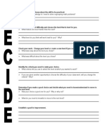 Graduated Difficulty Handouts