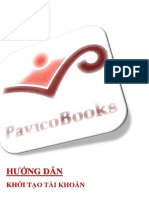 Hướng dẫn khởi tạo Tài khoản - PavicoBooks 