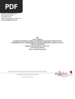 Artigo Incursões Sobre o Espaço Publico