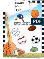 Learn about 20 sports