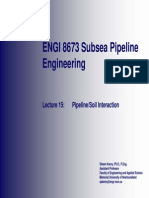 Pipeline Soil Interaction