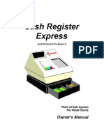 Cash Register Express: Owner's Manual