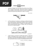 2013/2014 Vibration Theory and Applications Tutorial II