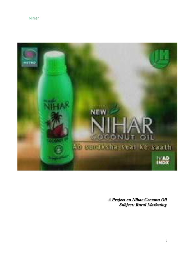 Nihar Coconut Oil Brand Cosmetics